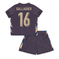 Echipament fotbal Anglia Conor Gallagher #16 Tricou Deplasare European 2024 pentru copii maneca scurta (+ Pantaloni scurti)